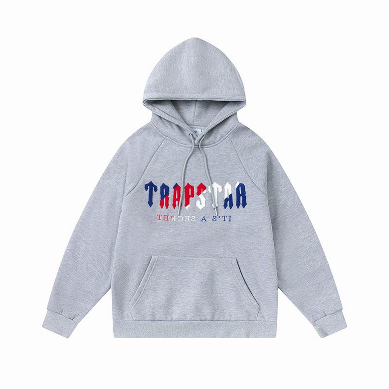 EM Sneakers Trapstar Decoded Hoodie #607-608 Black /Gray
