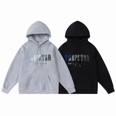 EM Sneakers Trapstar Decoded Hoodie #611-612 Black /Gray 01