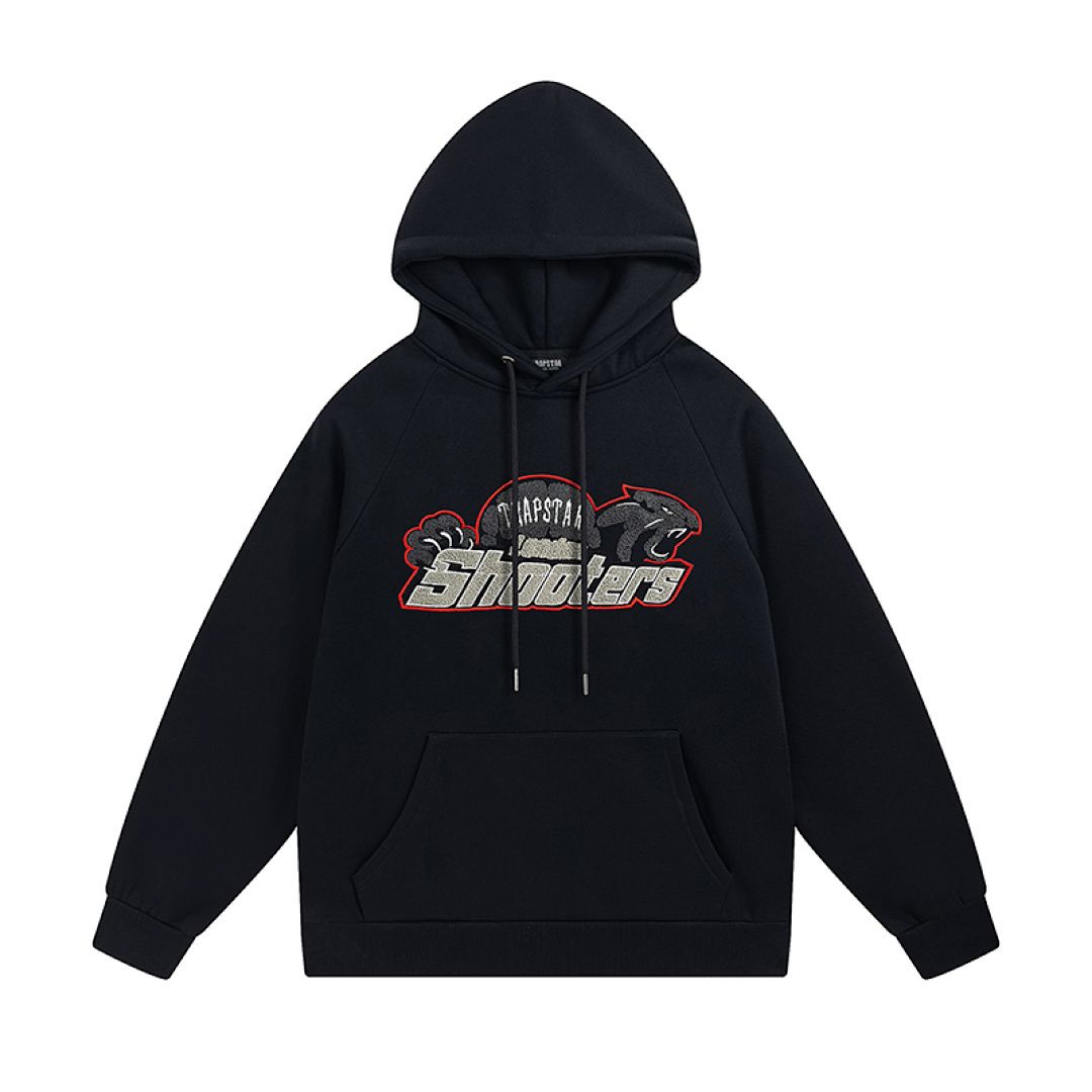 EM Sneakers Trapstar Decoded Hoodie #617-618 Black /Gray