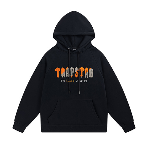 EM Sneakers Trapstar Decoded Hoodie & Sweatpant Sets #613-614 Black /Gray