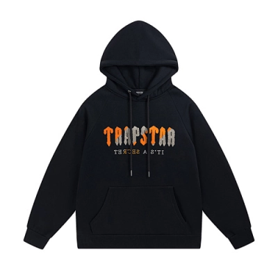 EM Sneakers Trapstar Decoded Hoodie & Sweatpant Sets #613-614 Black /Gray 02