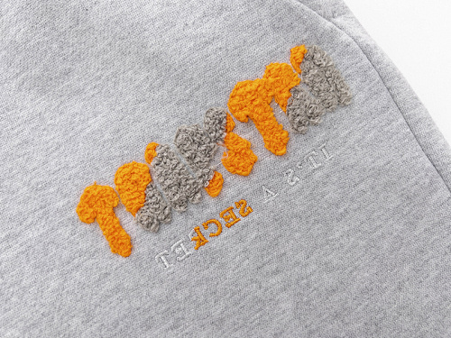 EM Sneakers Trapstar Decoded Hoodie & Sweatpant Sets #613-614 Black /Gray