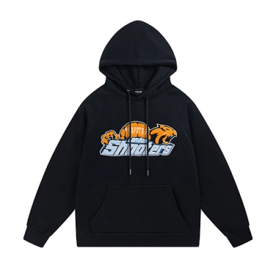 EM Sneakers Trapstar Decoded Hoodie & Sweatpant Sets #619-620 Black /Gray 02