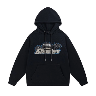 EM Sneakers Trapstar Decoded Hoodie & Sweatpant Sets #621-622 Black /Gray 02