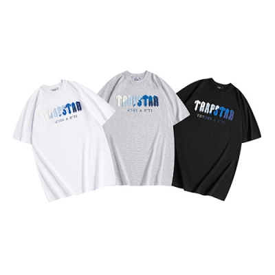 EM Sneakers Trapstar T-shirt #629-630 Black /Gray /White 01