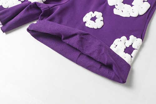 EM Sneakers Denim Tears The White Cotton Wreath Short Pant Purple