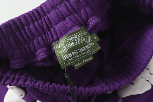 EM Sneakers Denim Tears The White Cotton Wreath Short Pant Purple