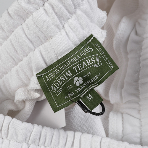 EM Sneakers Denim Tears The White Cotton Wreath Short Pant White