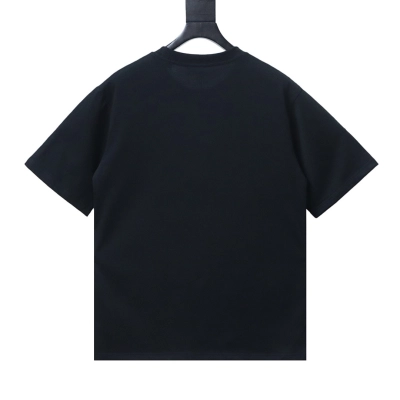 EM Sneakers Burberry Double-Exposure War Horse Print T-Shirt Black 02