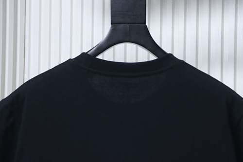 EM Sneakers Burberry Double-Exposure War Horse Print T-Shirt Black