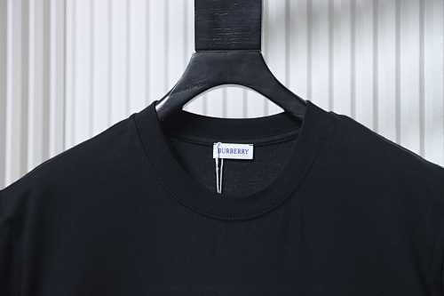 EM Sneakers Burberry 26SS Equestrian Knight Embroidery T-Shirt Black