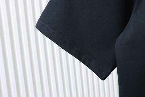 EM Sneakers Burberry 26SS Equestrian Knight Embroidery T-Shirt Black