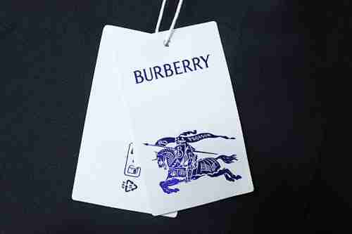 EM Sneakers Burberry 26SS Equestrian Knight Embroidery T-Shirt Black