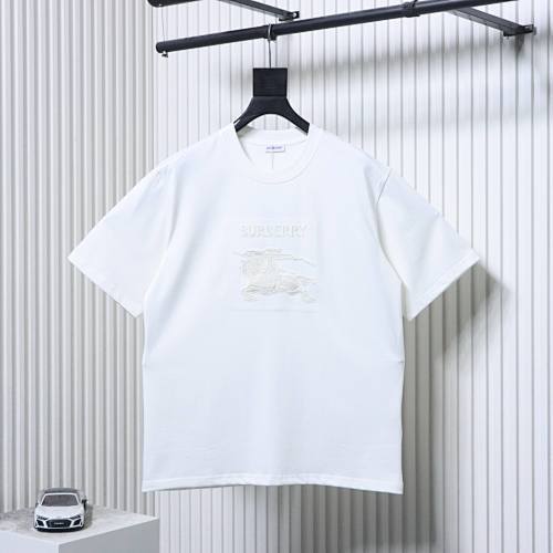 EM Sneakers Burberry 26SS Equestrian Knight Embroidery T-Shirt White