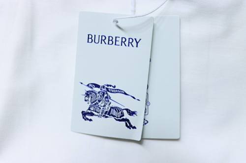 EM Sneakers Burberry 26SS Equestrian Knight Embroidery T-Shirt White