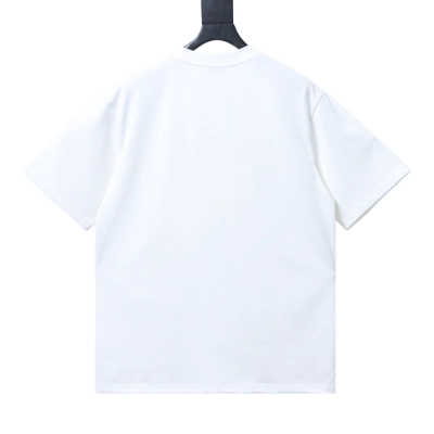 EM Sneakers Burberry 26SS Equestrian Knight Embroidery T-Shirt White 02