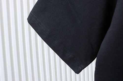 EM Sneakers Burberry 26SS Embroidered Knight & Horse Logo T-Shirt Black