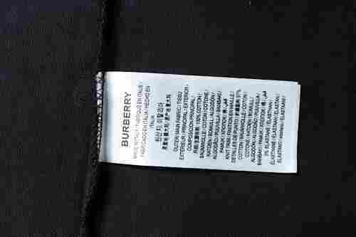 EM Sneakers Burberry 26SS Embroidered Knight & Horse Logo T-Shirt Black