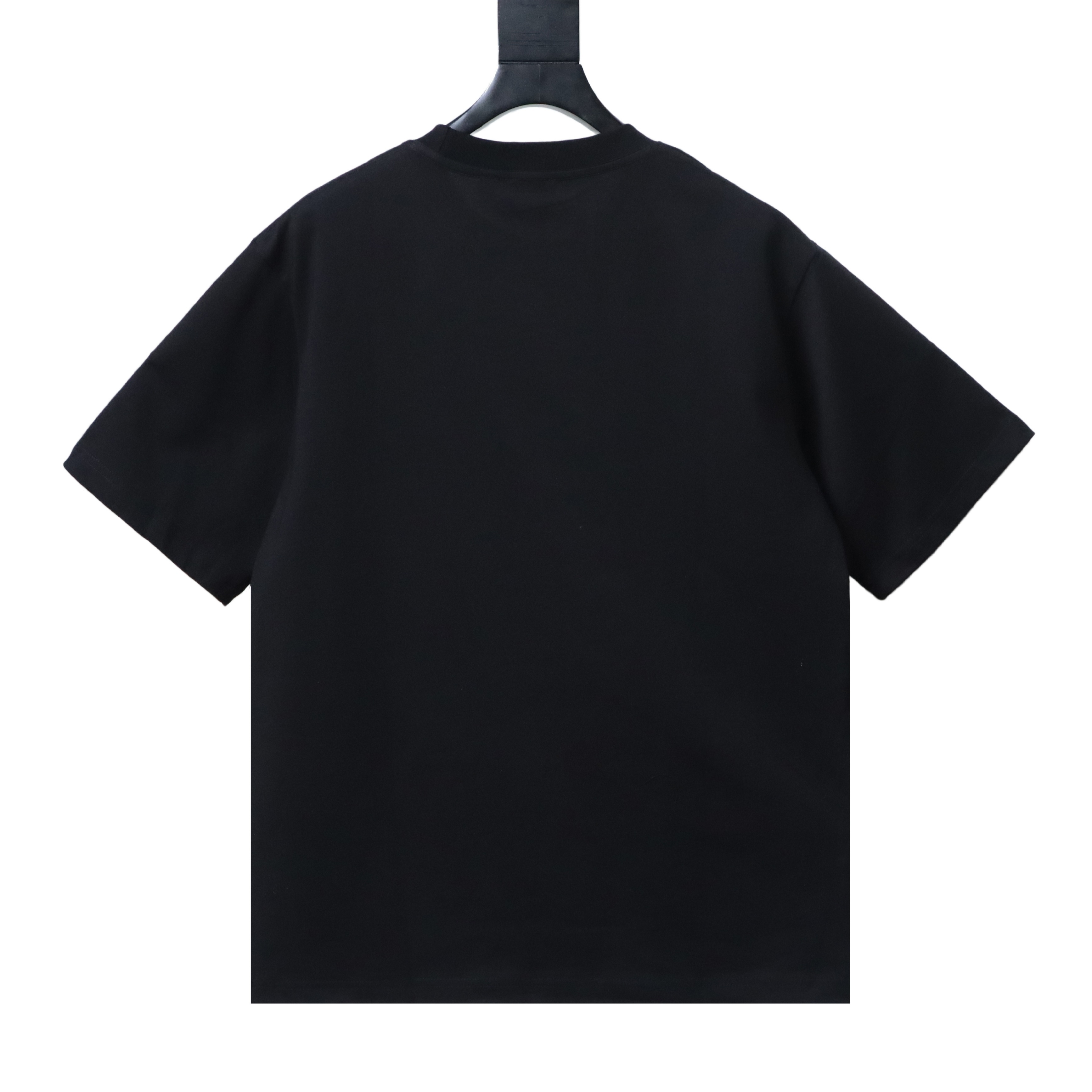 EM Sneakers Burberry 26SS Embroidered Knight & Horse Logo T-Shirt Black