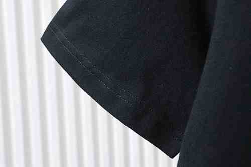 EM Sneakers Burberry Check-Collar T-Shirt with Embroidered Logo Black