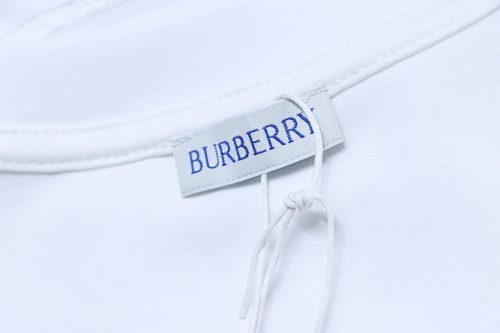 EM Sneakers Burberry 26SS Equestrian Knight Print T-Shirt White
