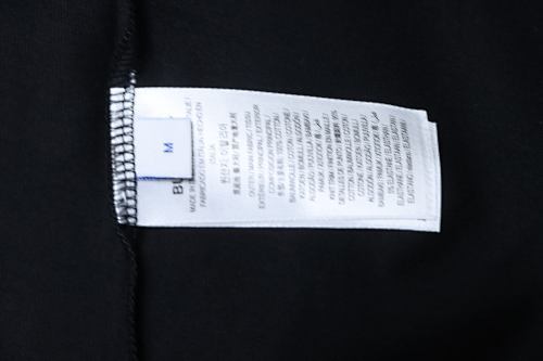 EM Sneakers Burberry Cross-Stitch Plaid & Equestrian Knight Print T-Shirt Black