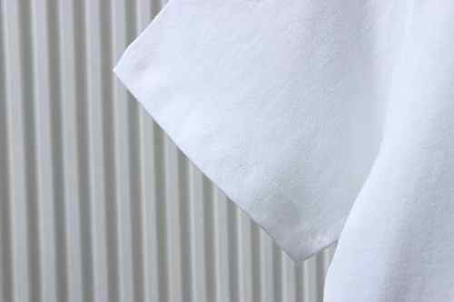 EM Sneakers Burberry Check-Collar T-Shirt with Embroidered Logo White