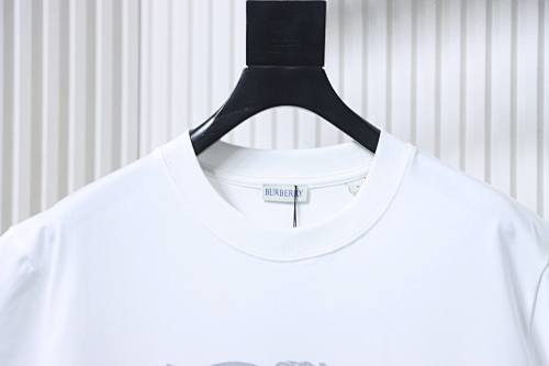 EM Sneakers Burberry Double-Exposure War Horse Print T-Shirt White