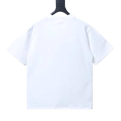 EM Sneakers Burberry Double-Exposure War Horse Print T-Shirt White 02