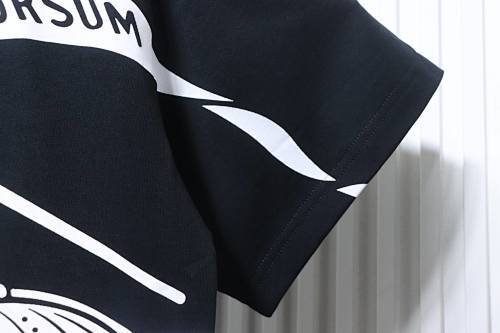 EM Sneakers Burberry 26SS Equestrian Knight Print T-Shirt Black