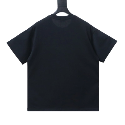 EM Sneakers Burberry 26SS Equestrian Knight Print T-Shirt Black 02