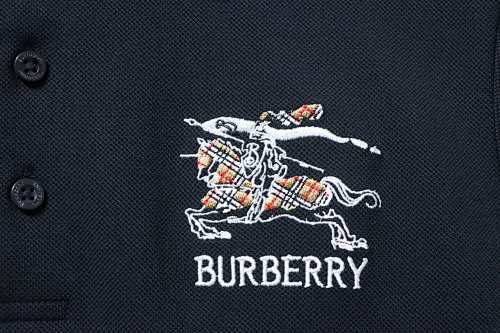 EM Sneakers Burberry EKD Sketch Cotton Polo Shirt Black