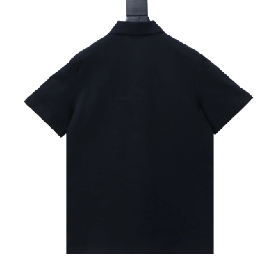 EM Sneakers Burberry EKD Sketch Cotton Polo Shirt Black 02