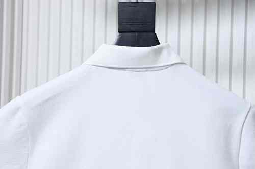 EM Sneakers Burberry EKD Sketch Cotton Polo Shirt White