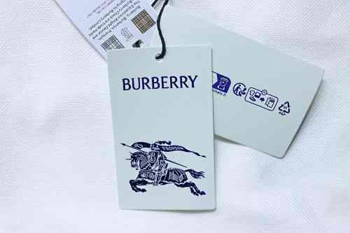 EM Sneakers Burberry EKD Sketch Cotton Polo Shirt White