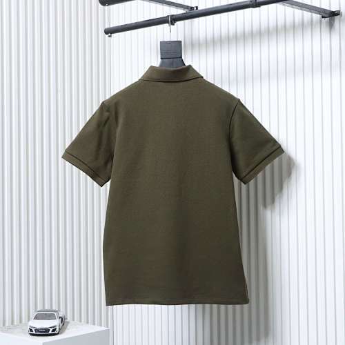 EM Sneakers Burberry Equestrian Knight Logo Polo Shirt Military Green-SS26