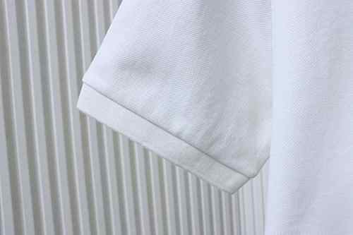 EM Sneakers Burberry Equestrian Knight Logo Polo Shirt White-SS26