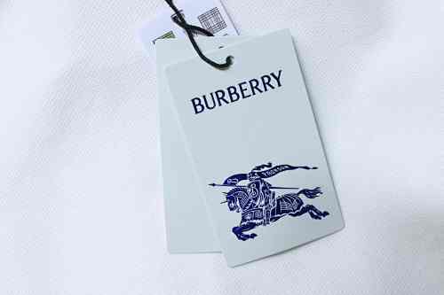 EM Sneakers Burberry Equestrian Knight Logo Polo Shirt White-SS26