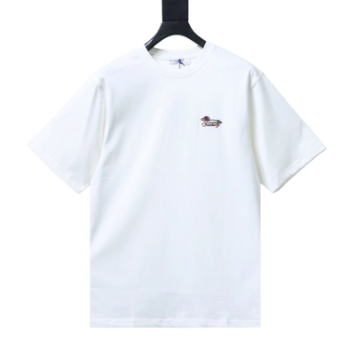 EM Sneakers Burberry Duck Embroidery and Print T-Shirt White 01