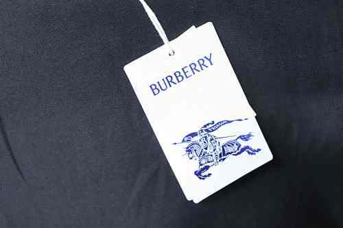 EM Sneakers Burberry T-Shirt with Front Check and Equestrian Knight Print Black