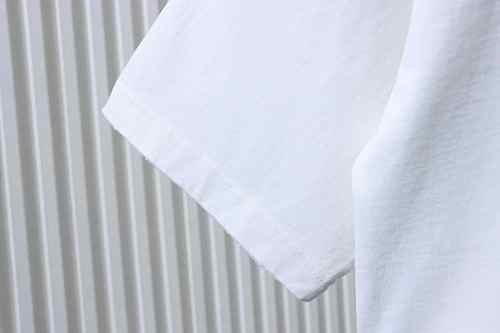 EM Sneakers Chrome Hearts Cross Leather Patch & Tape Logo T-Shirt White