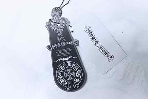 EM Sneakers Chrome Hearts Horseshoe Embroidery Smoke-Effect Ink Splatter Washed & Distressed T-Shirt White