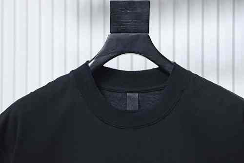 EM Sneakers Chrome Hearts Sanskrit & Diamond-Embellished Cross T-Shirt Black