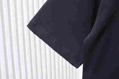 EM Sneakers Chrome Hearts Sanskrit & Diamond-Embellished Cross T-Shirt Black