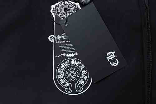 EM Sneakers Chrome Hearts Sanskrit Rhinestone T-Shirt Black