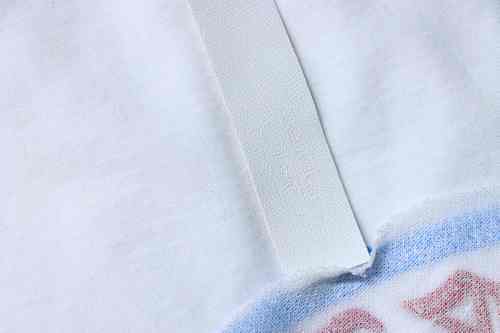 EM Sneakers Chrome Hearts Blue-Trim Horseshoe Cross T-Shirt White