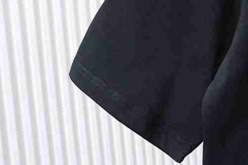 EM Sneakers Chrome Hearts Rhinestone Horseshoe T-Shirt Black