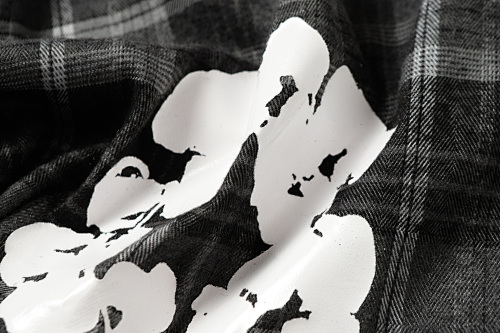 EM Sneakers Denim Tears × Hardies NYC Cotton Wreath Flannel Long Sleeve Gary Plaid Shirt