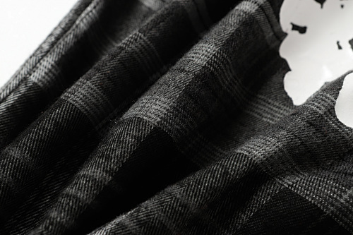 EM Sneakers Denim Tears × Hardies NYC Cotton Wreath Flannel Long Sleeve Gary Plaid Shirt