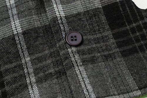 EM Sneakers Denim Tears × Hardies NYC Cotton Wreath Flannel Long Sleeve Gary Plaid Shirt